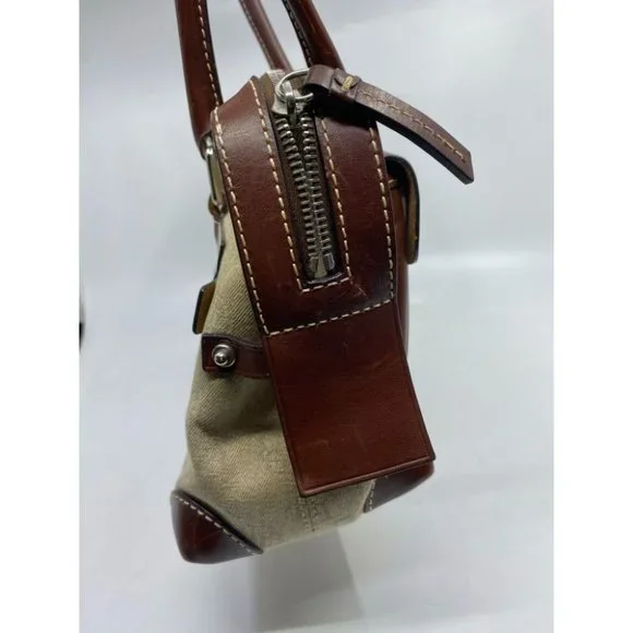 DOONEY & BOURKE Tan Brown Medium Size Doctor Bag - Picture 6 of 13